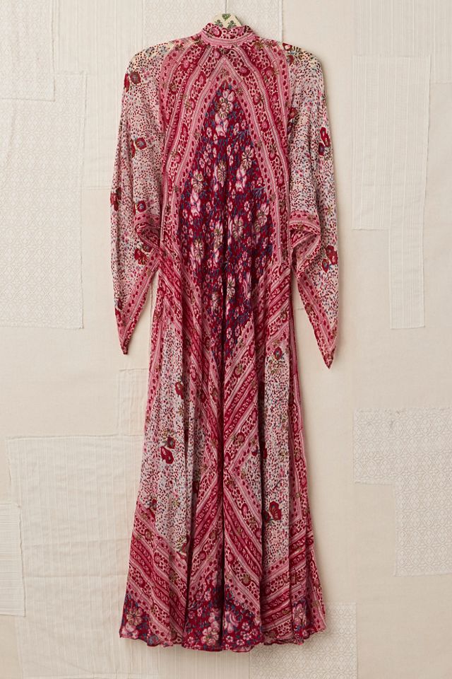 FP MART: Vintage Batik Printed A-Line Maxi Dress #1