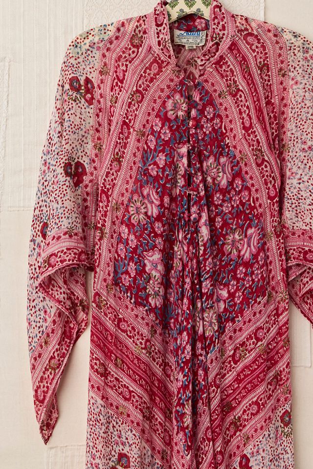 FP MART: Vintage Batik Printed A-Line Maxi Dress #2