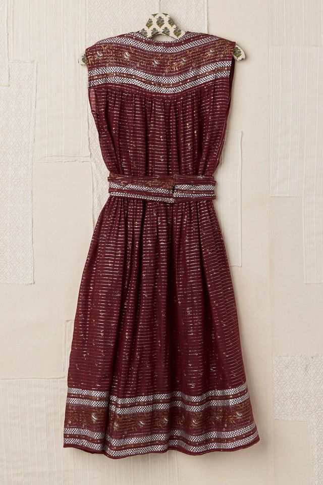 FP MART: Vintage Sleeveless Elastic Waist Dress #1