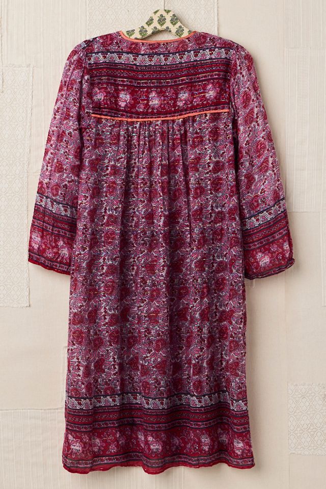 FP MART: Vintage Printed Lurex Dress #1