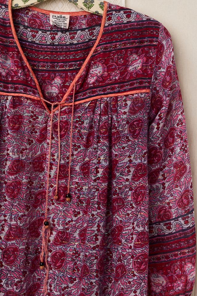 FP MART: Vintage Printed Lurex Dress #2