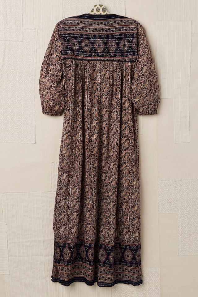 FP MART: Vintage Printed Midi Dress #1