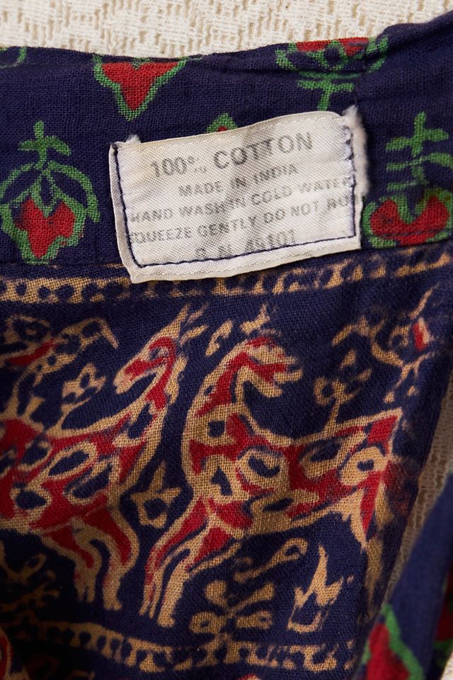 FP MART: Vintage Batik Wrap Skirt #3