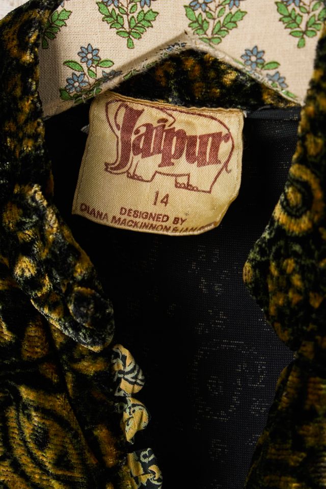 FP MART: Vintage Velvet Printed Dress #3