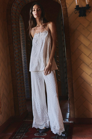 Satin Sightseer Pant Set by Free People