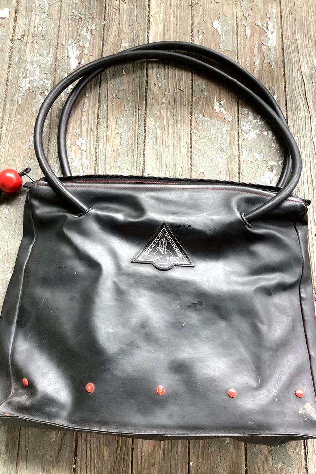 Vintage 1980s French Moon Line Rubber Tote Selected by Cherry #1