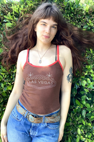 Y2K Deadstock Studded Las Vegas Tank Selected by Cherry