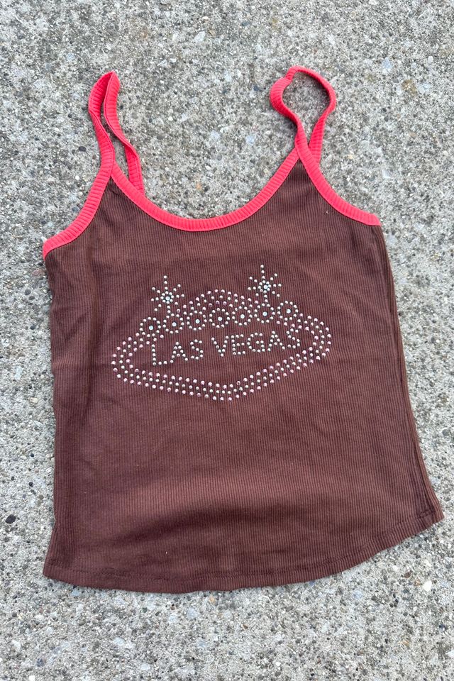 Y2K Deadstock Studded Las Vegas Tank Selected by Cherry #1