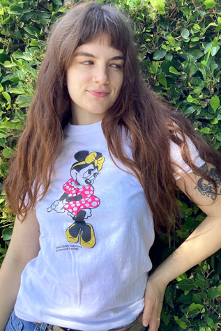 Vintage 1980s Minnie Mouse Tee Selected by Cherry