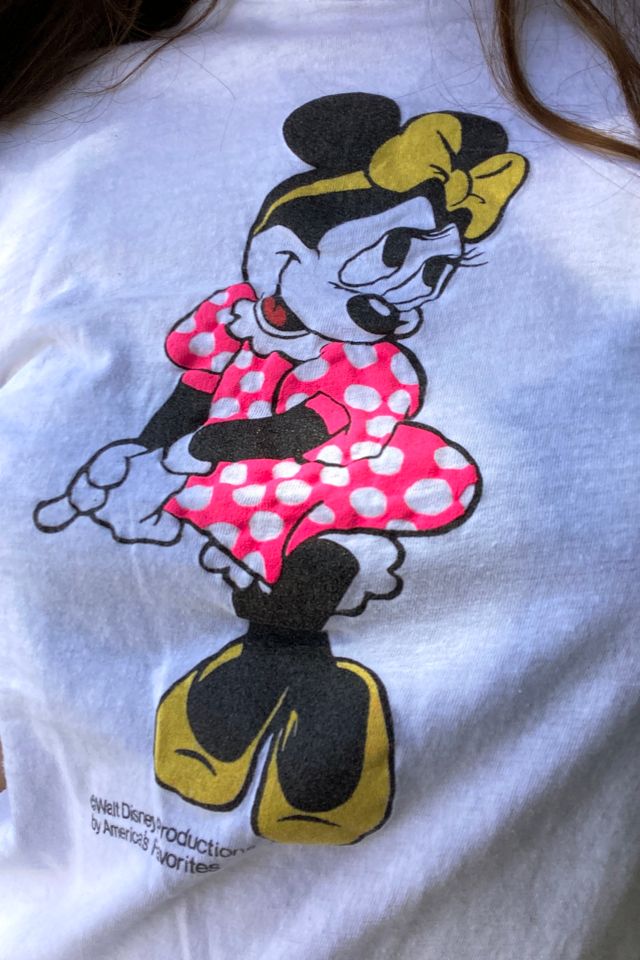 Vintage 1980s Minnie Mouse Tee Selected by Cherry #1