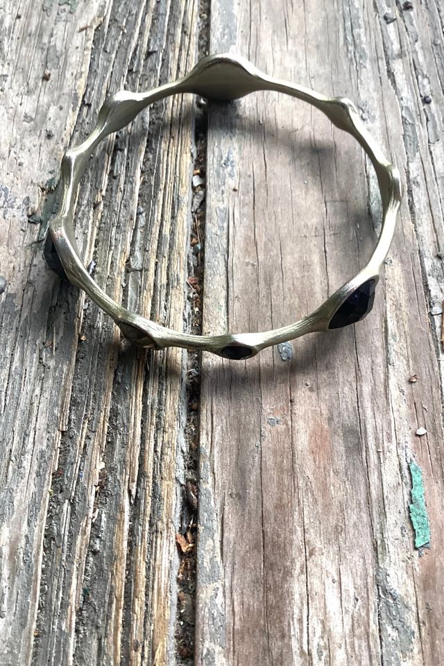 Vintage 1990s Pewter with Stones Bracelet Selected by Cherry #1