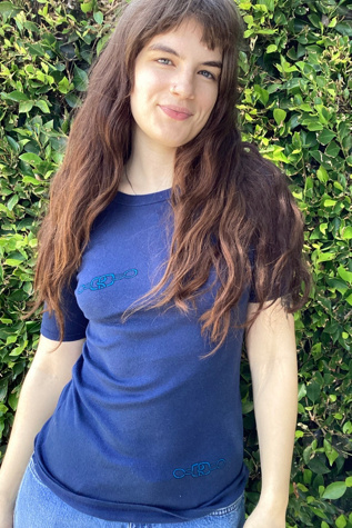 Vintage 1970s Roberta DeCamarino Logo Tee Selected by Cherry