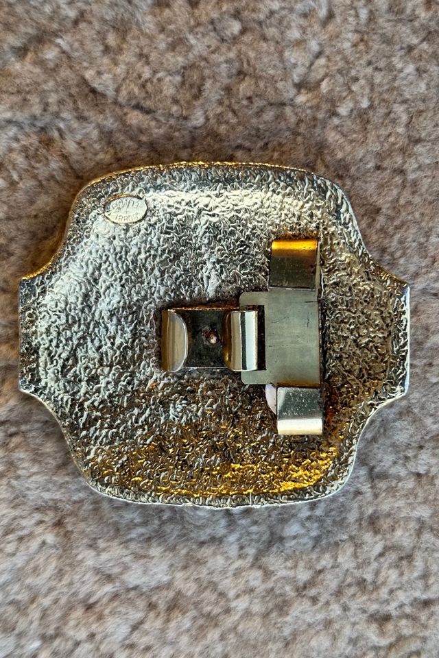 Vintage Gold Metal Belt Buckle Selected by Picky Jane #2