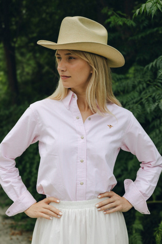 Vintage Catalena Long Oval Straw Cowboy Hat by Lauren Owen of Texas