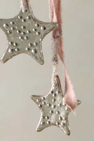 Small Glass Star Ornament