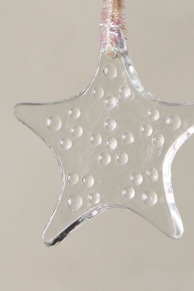Grande Décoration Étoile en Verre #2