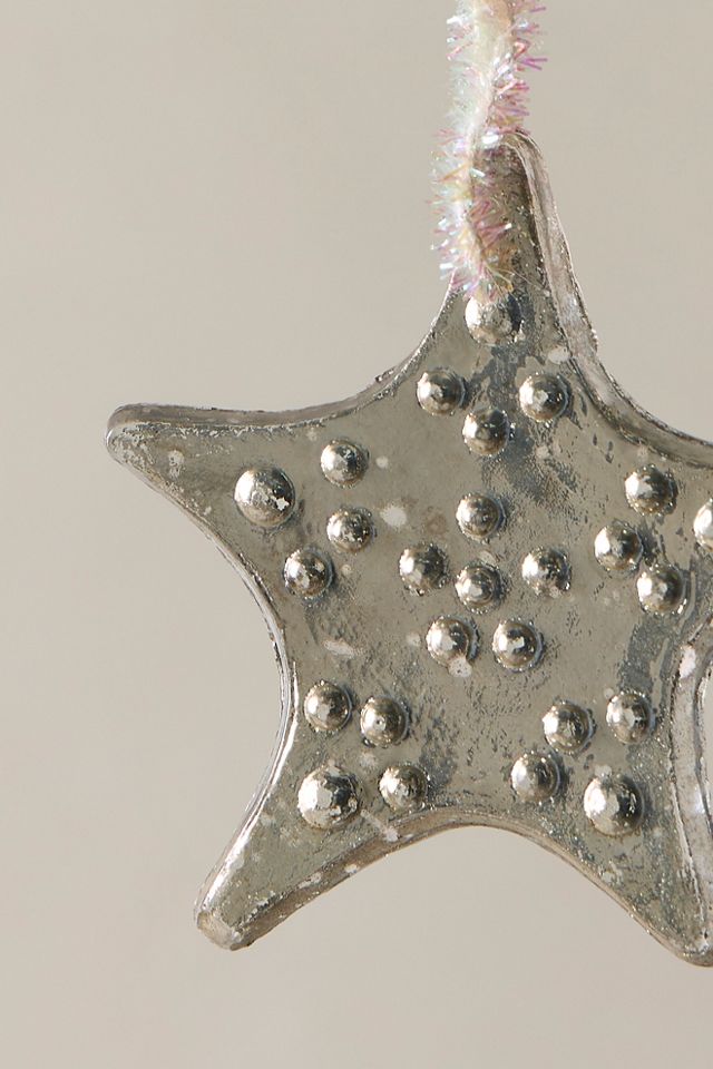 Large Glass Star Ornament #1