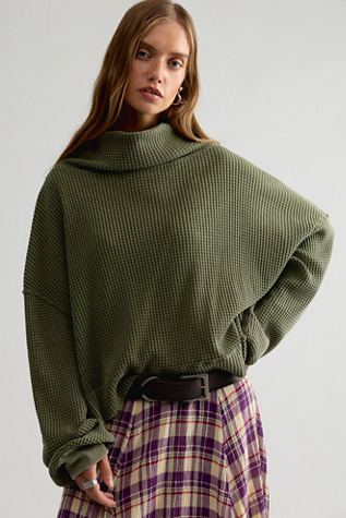 Женский топ We The Free Connor Turtleneck Top, цвет: Adventurer — фото 3