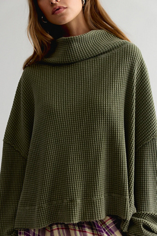 Женский топ We The Free Connor Turtleneck Top, цвет: Adventurer — фото 4