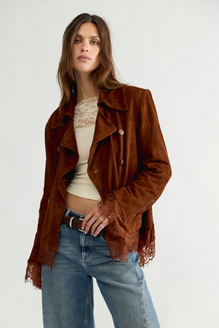 Nigel Preston Romance On Suede Jacket by Free People