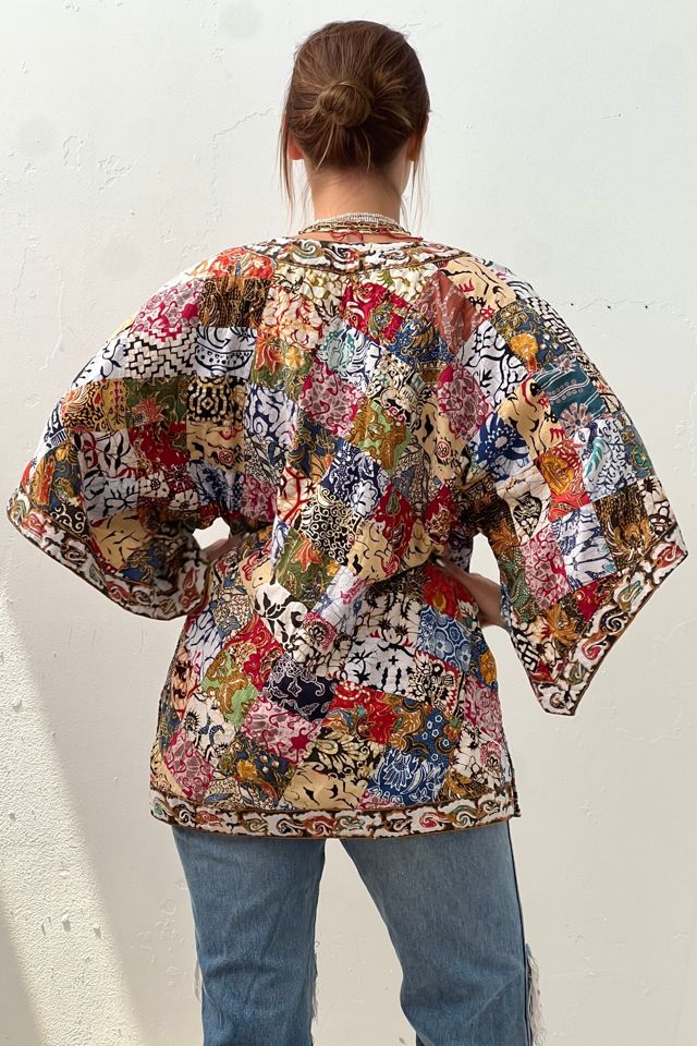 Vintage Batiq Patchwork Tunic Top Selected by Anna Corinna #2