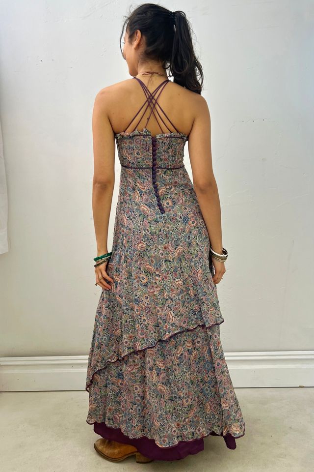Vintage Printed Jill Stuart Maxi Dress Selected by Anna Corinna #2