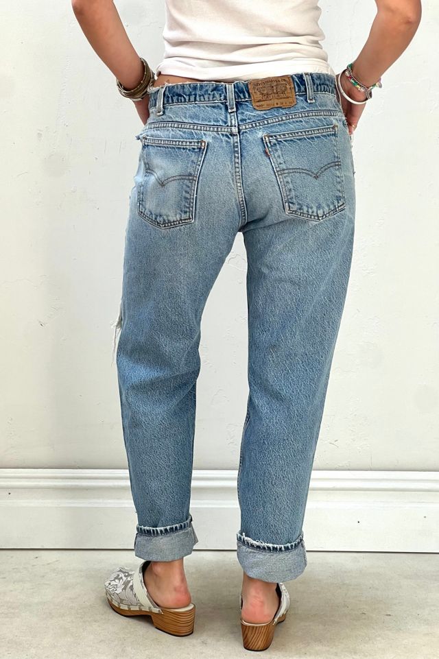 Vintage Levi's 505 Thrashed Jeans Selected by Anna Corinna #1