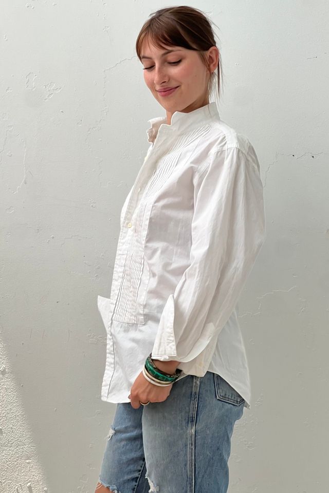 Vintage Calvin Klein Tux Button Down Selected by Anna Corinna #2