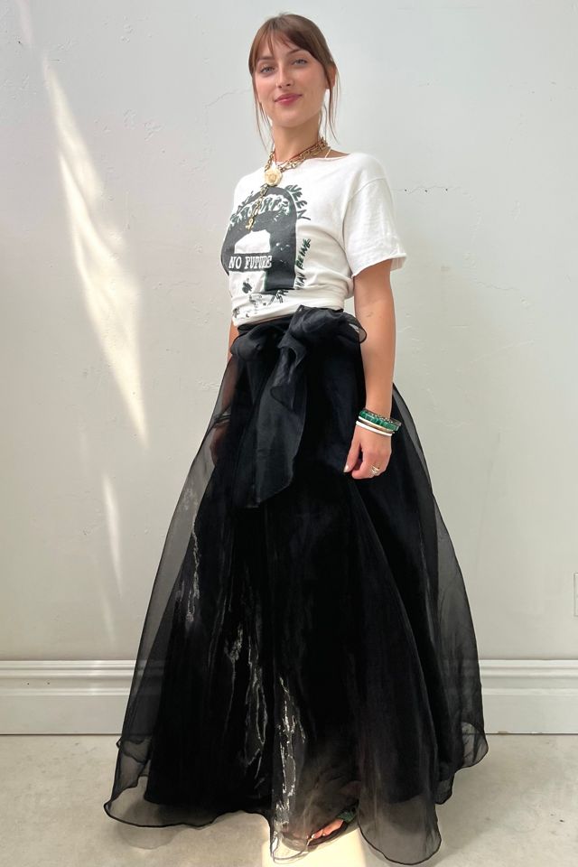 Vintage Maxi Ball Gown Skirt Selected by Anna Corinna #1