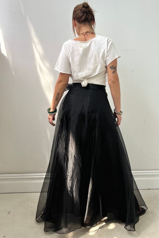 Vintage Maxi Ball Gown Skirt Selected by Anna Corinna #2