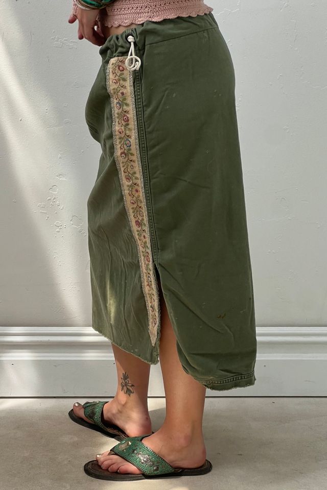 Anna Corinna Reworked Vintage Army Skirt #2
