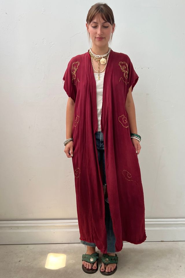 Vintage Golden Dragon Deconstructed Kimono Selected by Anna Corinna #2