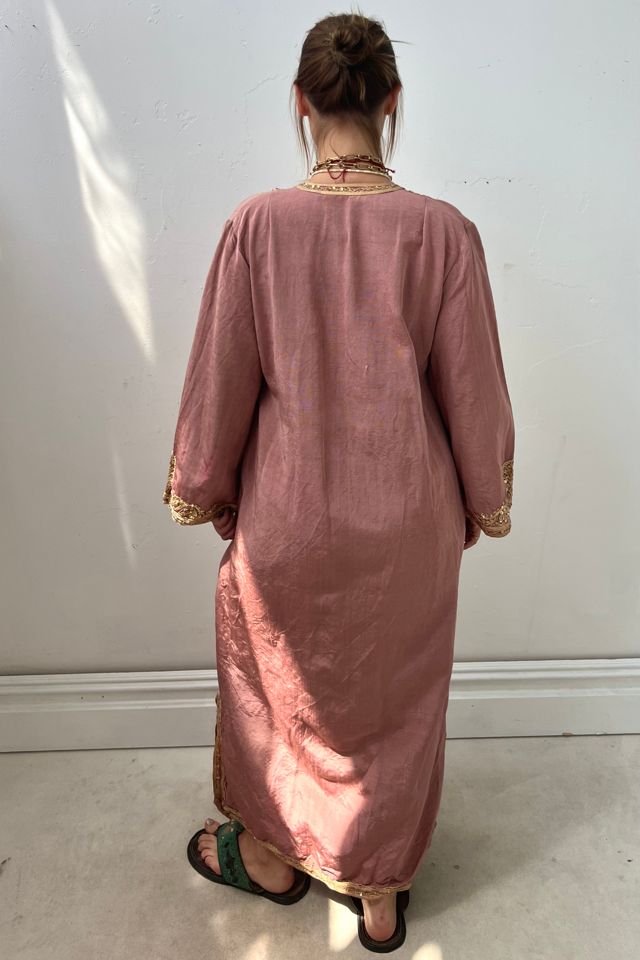 Vintage Embelished Blush Maxi Tunic Selected by Anna Corinna #2