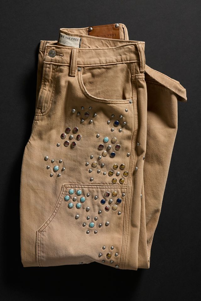 We The Free Everest Studded Straight Jeans #5