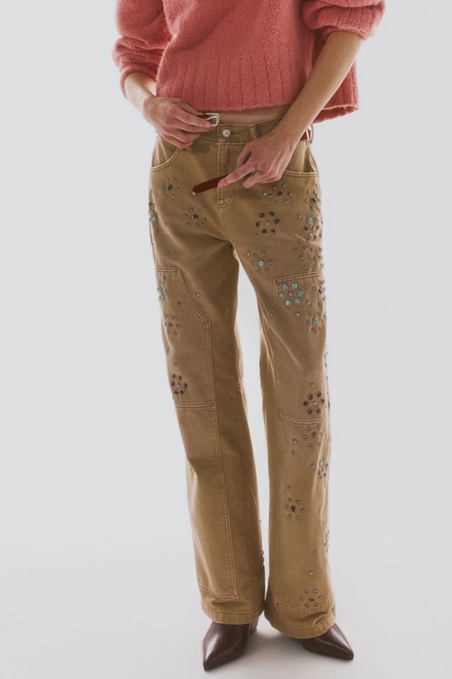 We The Free Everest Studded Straight Jeans #1