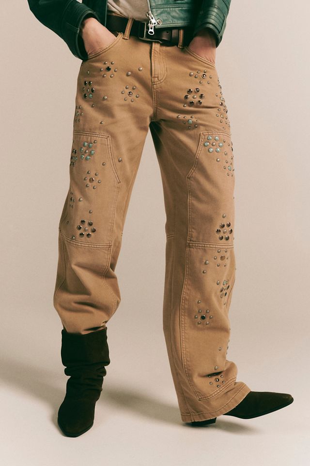We The Free Everest Studded Straight Jeans #7