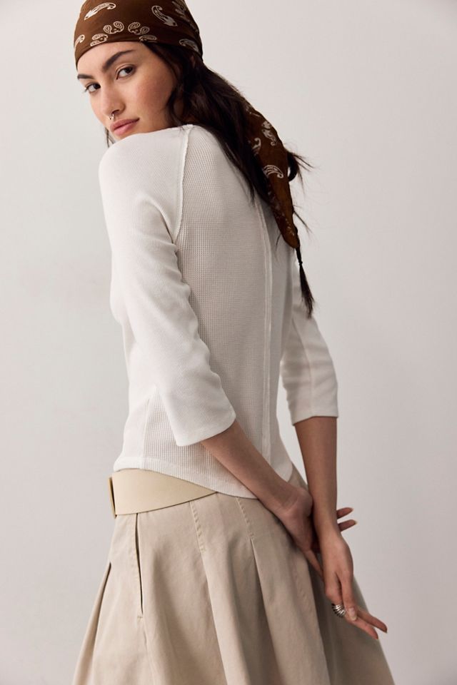 We The Free Easy Does It Three-Quarter Sleeve Top #3