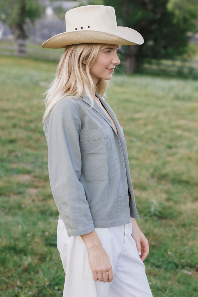 1960s Danish Military Twill Chore Jacket by Lauren Owen of Texas #1