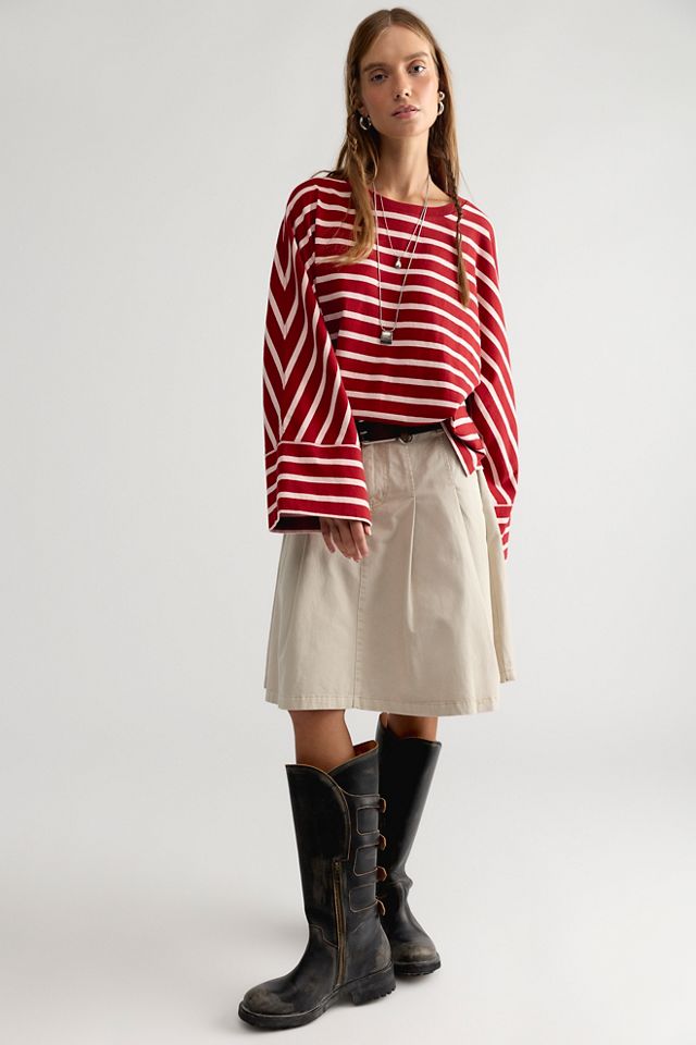 We The Free Atlas Dolman Striped Long Sleeve Top #2