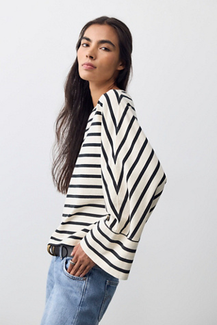 We The Free Atlas Dolman Striped Long Sleeve Top