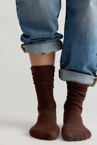 The Retro Slouch Socks
