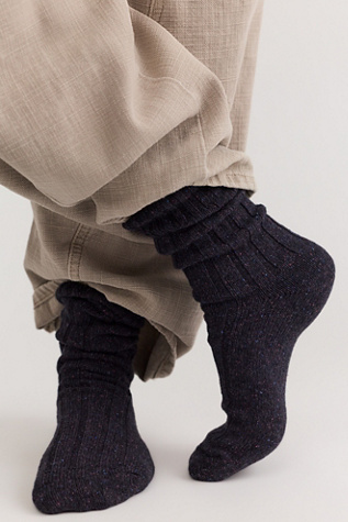 The Wool Silk Boot Socks by Free People