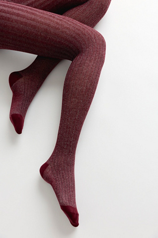 Леггинсы Loretta Tights, хлопок — High Heel Jungle, цвет: Чёрный вишнёвый — фото 2