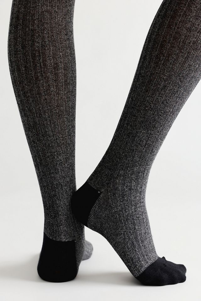Loretta Textured Cotton Tights #1