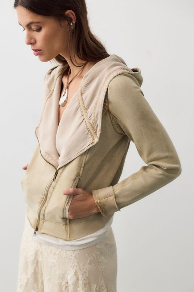 We The Free Throwback Asymmetric Zip-Up Hoodie #1