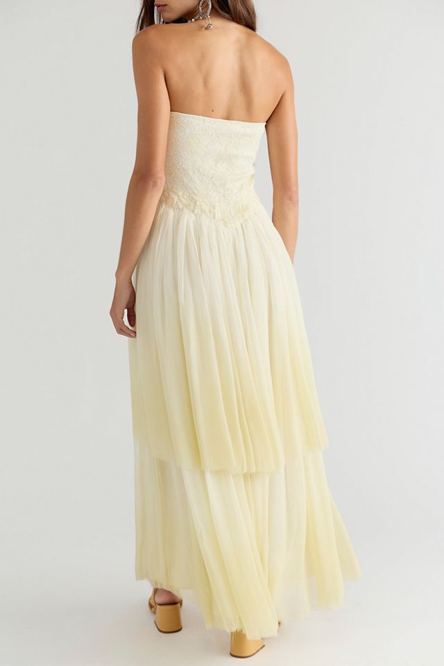 Nigel Preston Romance Strapless Maxi Dress #1