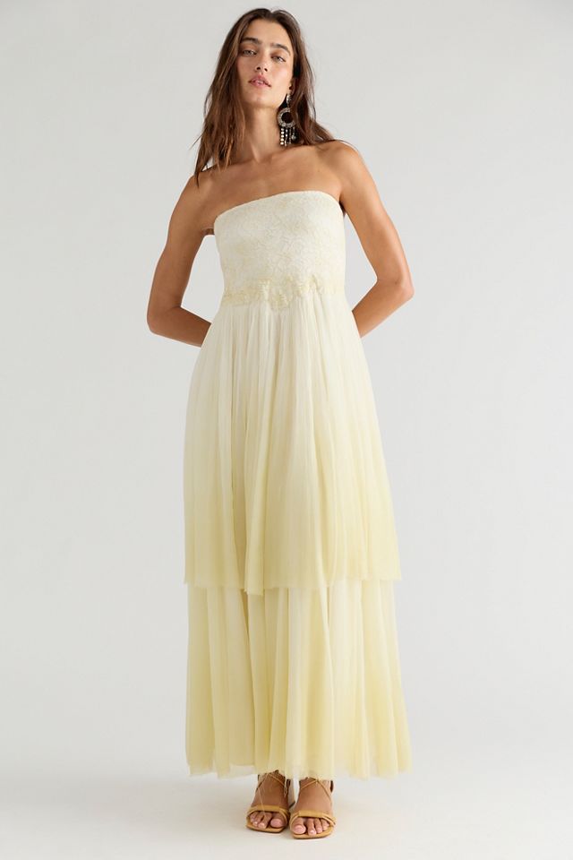 Nigel Preston Romance Strapless Maxi Dress #2