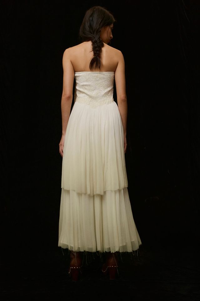 Nigel Preston Romance Strapless Maxi Dress #1