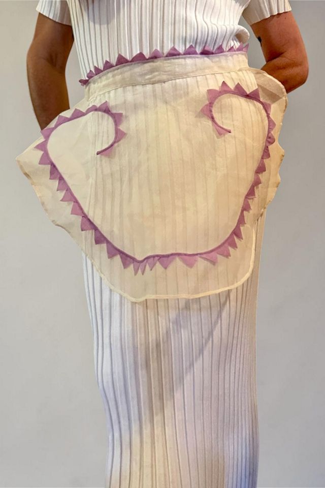 1950s Organza Hostess Apron Selected by Personal Choice #1