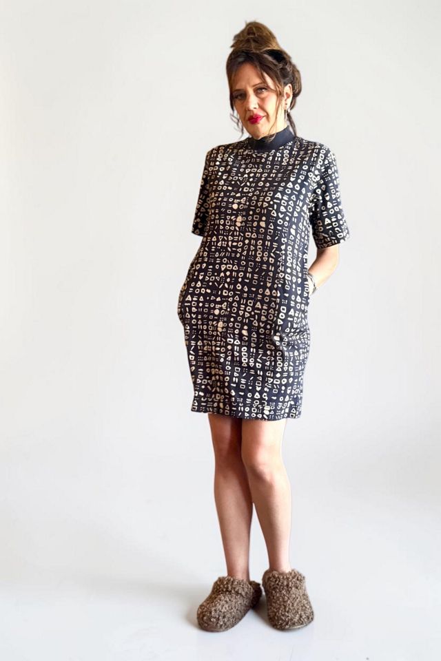 1980s T-shirt Mini Dress with Pockets Selected by Personal Choice #2